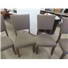 Image 5 : 6 Matching Upholstered Dining Room Chairs 
