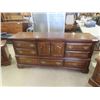 Image 8 : Pine 4pce Bedroom Set: Dresser 33'' x 19'' x 69'' , 2 Night 