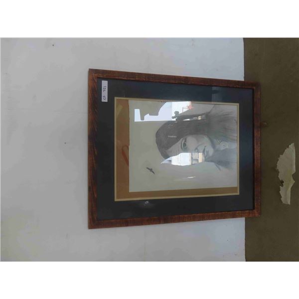 Framed Sketching 26'' x 32'' 