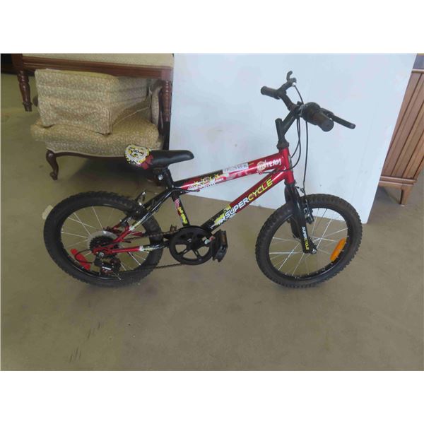 Super Cycle Pedal Bike Variable Speed 18'' 