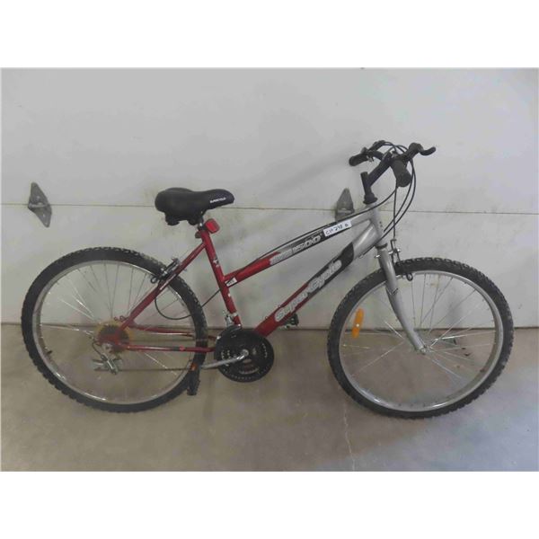 Super Cycle SC 1500 Variable Speed Pedal Bike 26'' 