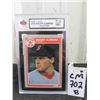 Image 1 : Graded Roger Ciemens Rookie Baseball Card