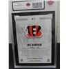 Image 3 : Graded Joe Burrow Rookie Football Card 