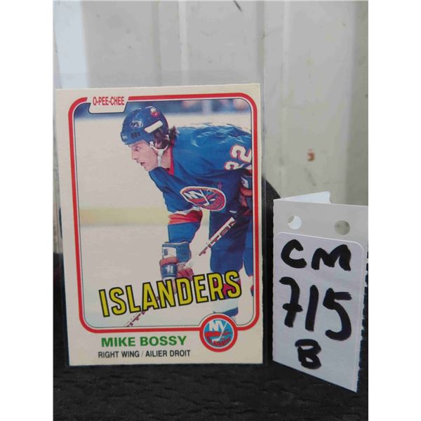 Mike Bossy New York Islanders Card
