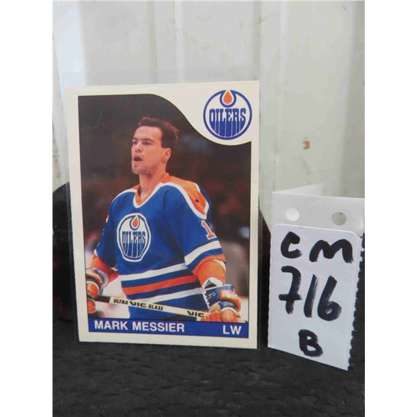 Mark Messier Edmonton Oilers Card 