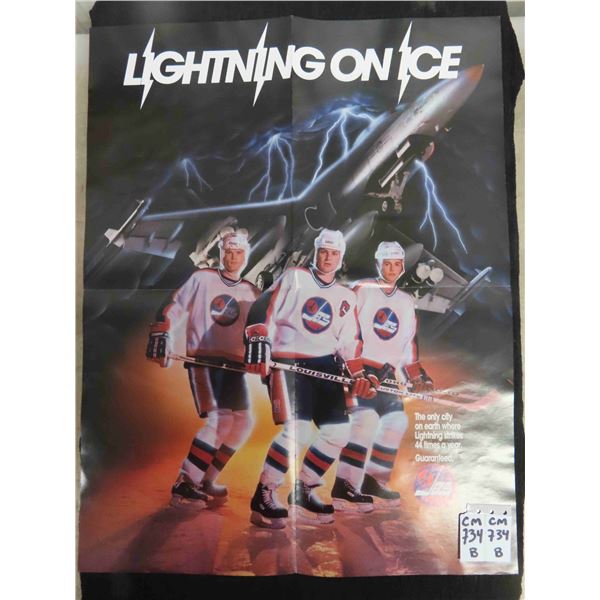 Vintage Winnipeg Jets Poster