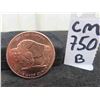 Image 1 : .999 Fine Copper 1 Ounce Coin 