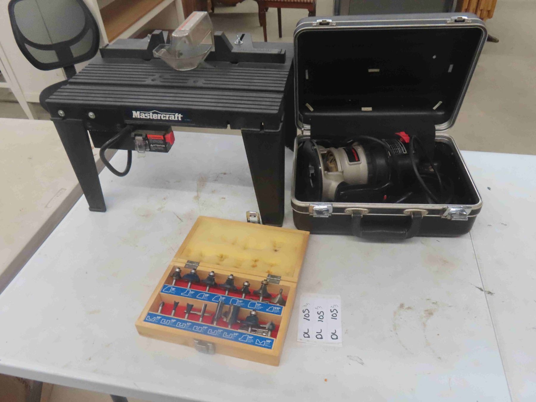 Craftsman Router Table & Bits