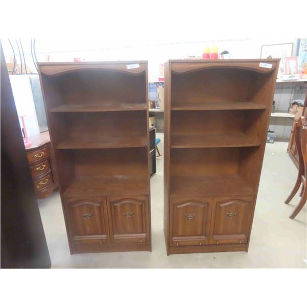 2 Cabinets 67  x 30.5  x 15.5  