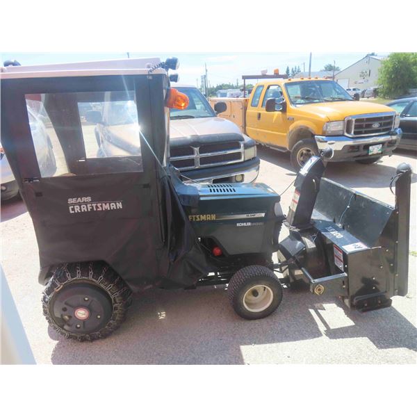 Craftsman 12.5HP Yard Tractor with Cab, Front Mount 