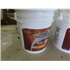 Image 3 : (3) 5gal Olympia Deck Stain, Golden Seal. 