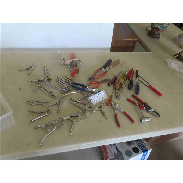Vice Grips, Screwdrivers, Plyers, Cutters & More. 