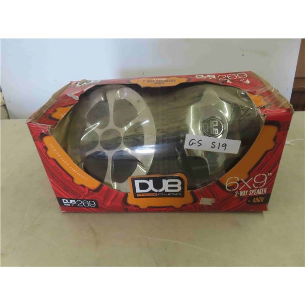 New Dub 2-Way Speakers 6'' x 9'' 