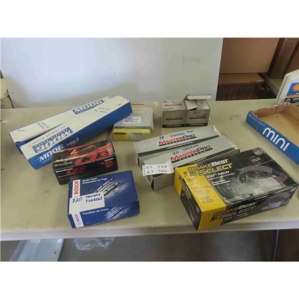 Auto Parts: Brake Pads, Shoes, Steering Pads, Front 