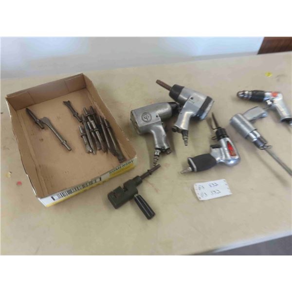 Air Tools: 1/2'' Impact, Accessories, Chisel, Drill