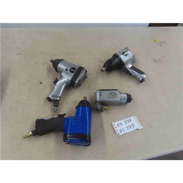 (2) 1/2'' Air Impact, (1) 3/8'' Air Impact 