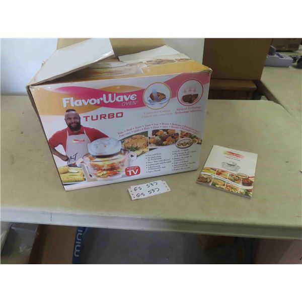 New Flavor Wave Turbo Cooker 