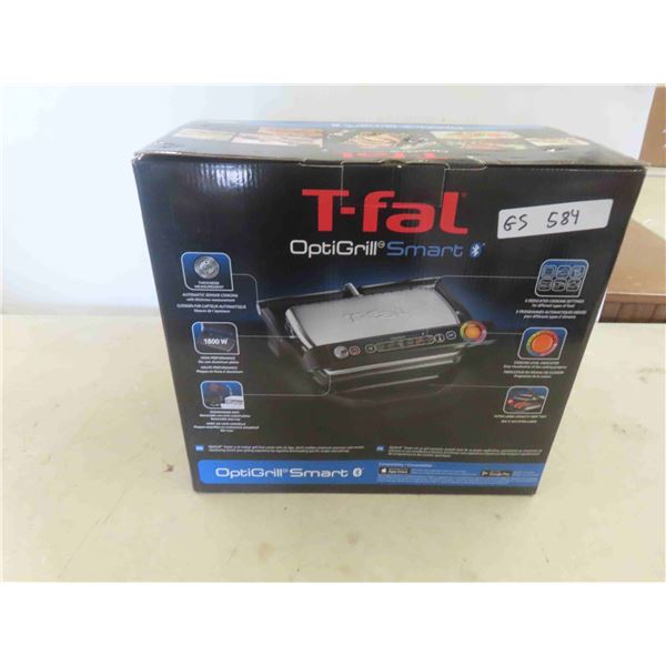 New T Fal Opti Grill Smart 