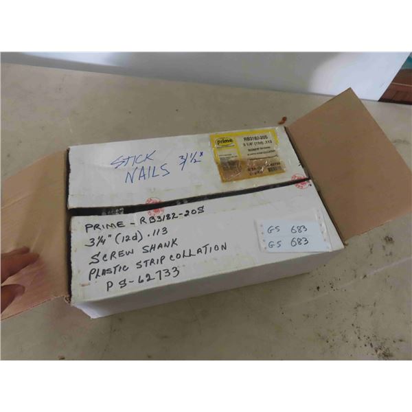 Box Prime Air Nails 3 1/4'' 