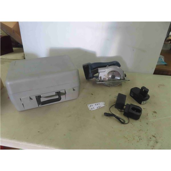 18V Quick Saw with Charger, Case & 2 Batteries 