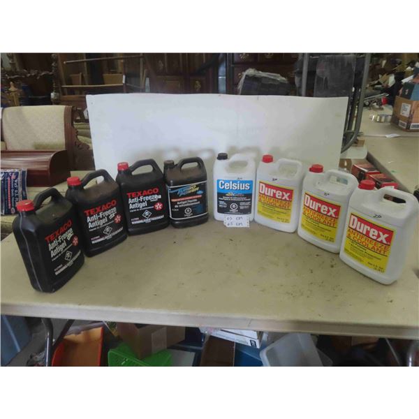 Antifreeze 8 Jugs : (4) 4L , (4) 3.78L 