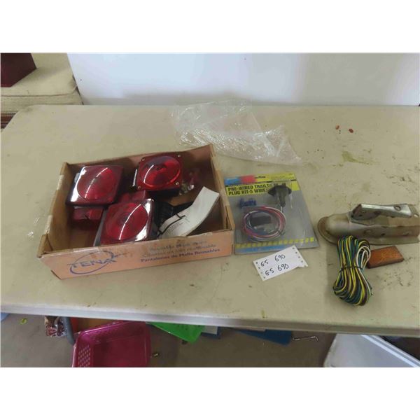 Trailer Wiring, Tail Lights , Ball Hitch Mechanism