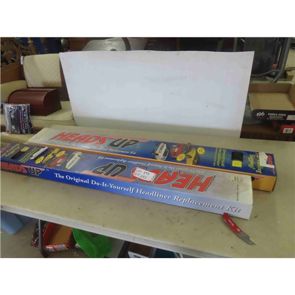 2 Heads Up Headline Replacement Kits 