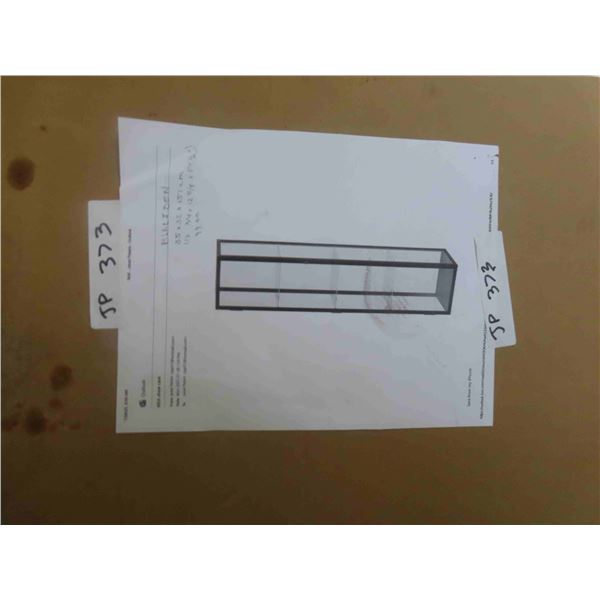 New in Box Curio Cabinet 13 3/4'' x 12'' x 59 1/2'' 