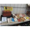 Image 1 : Large Vintage Metal Bread Box , Cook Books. 
