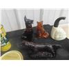 Image 5 : 6 Vintage Avon Bottles : 5 Dogs, 1 Bell. 
