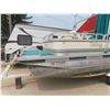 Image 4 : 2000 Playbyoy Model Fish+Ski 14ft Pontoon Boat Tahoe-