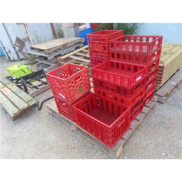 20 Coke Crates , Milk Crates 