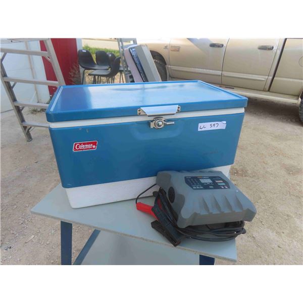 Coleman Cooler, Battery Charger 