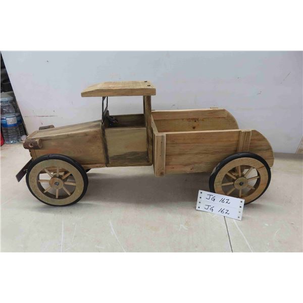 Wooden Model T Planter, 26" Long