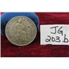 Image 1 : 1867 Republic of Peru Un Sol Silver Coin