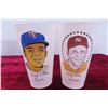 Image 8 : (13) Vintage 7- Eleven Baseball Players Cups - Mickey Mantle, Reggie Jackson, Pie Traynor and More