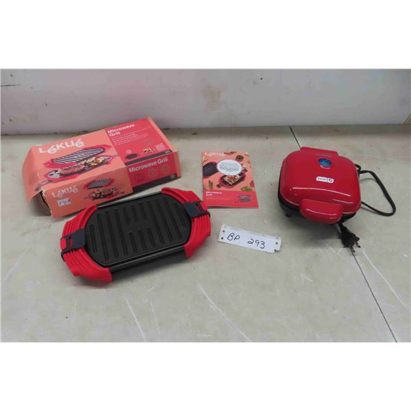 Microwave Grilling Box + 1 Small Grill Dish