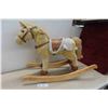 Image 1 : Rocking Horse with Saddle 21"x31"13" Needs Batteries 