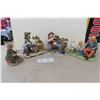 Image 1 : (4) Very Nice Figure Ornaments 51/2"-8"