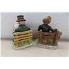 Image 2 : 4 Detailed Figures 6"- 8" Tall