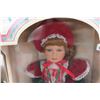 Image 5 : 2 Collector Dolls In Boxes, 1 Porcelain Doll with Stand