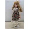 Image 6 : 2 Collector Dolls In Boxes, 1 Porcelain Doll with Stand