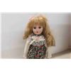 Image 7 : 2 Collector Dolls In Boxes, 1 Porcelain Doll with Stand