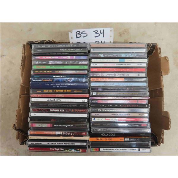 (48) Music CDs, Mostly Rock