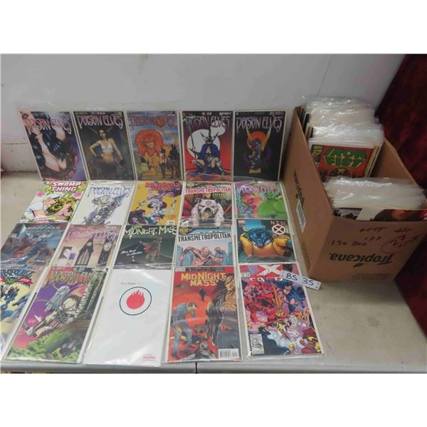 (154) Comics, 130 bagged