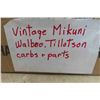 Image 10 : Assorted Snowmobile Carbs: Mikuni, Walbro, 