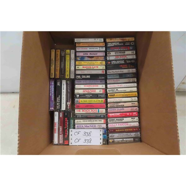 40 + Cassettes: Beach Boys, Phil Colins, Kenny Rogers, Dolly, 