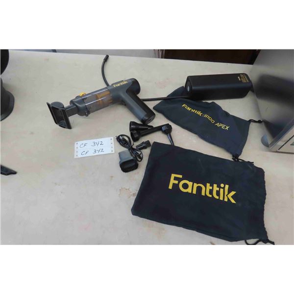Fantiik Cordless Car Detailer + Portable Tire Inflator- 