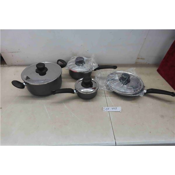 8 PCS T.Fal Pots and Pans - New Store Return