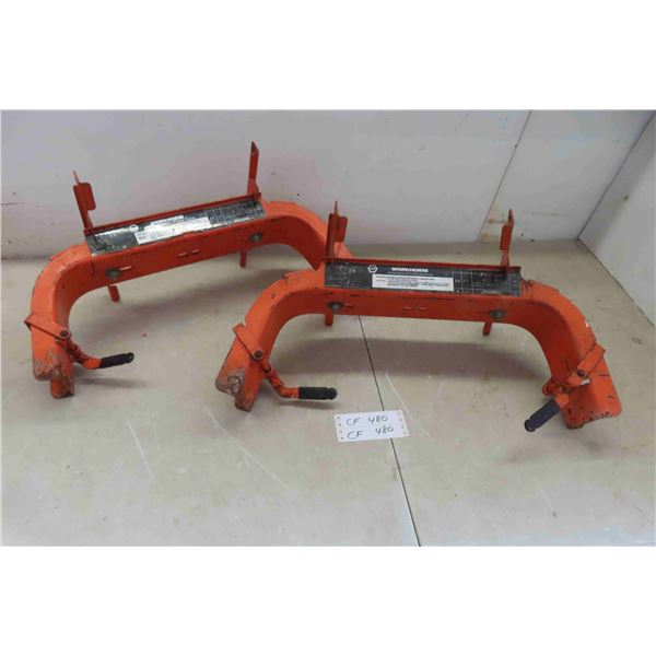 2 Workhorse Adjustable Platform Brackets